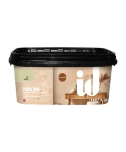 Spedizione Espresso Pittura decorativa lavabile initiatives decoration "nacre" anice 2000 ml